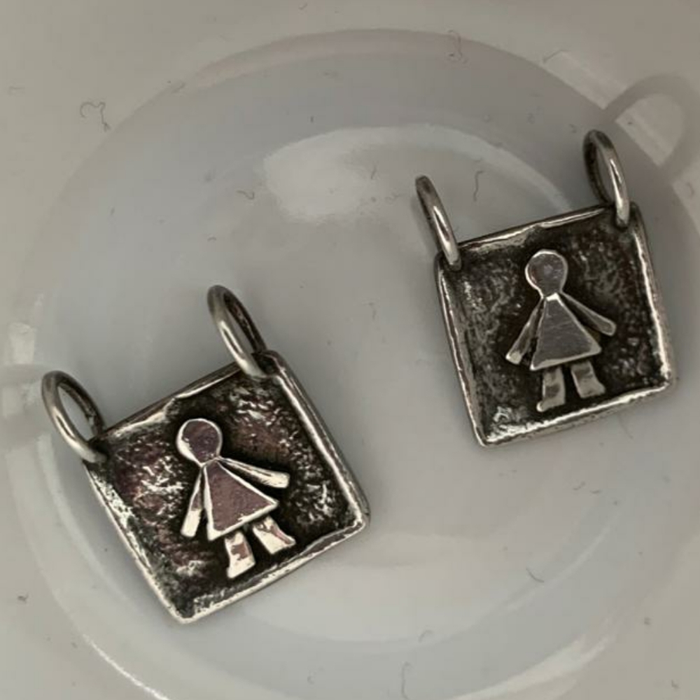 Silpada girl charm